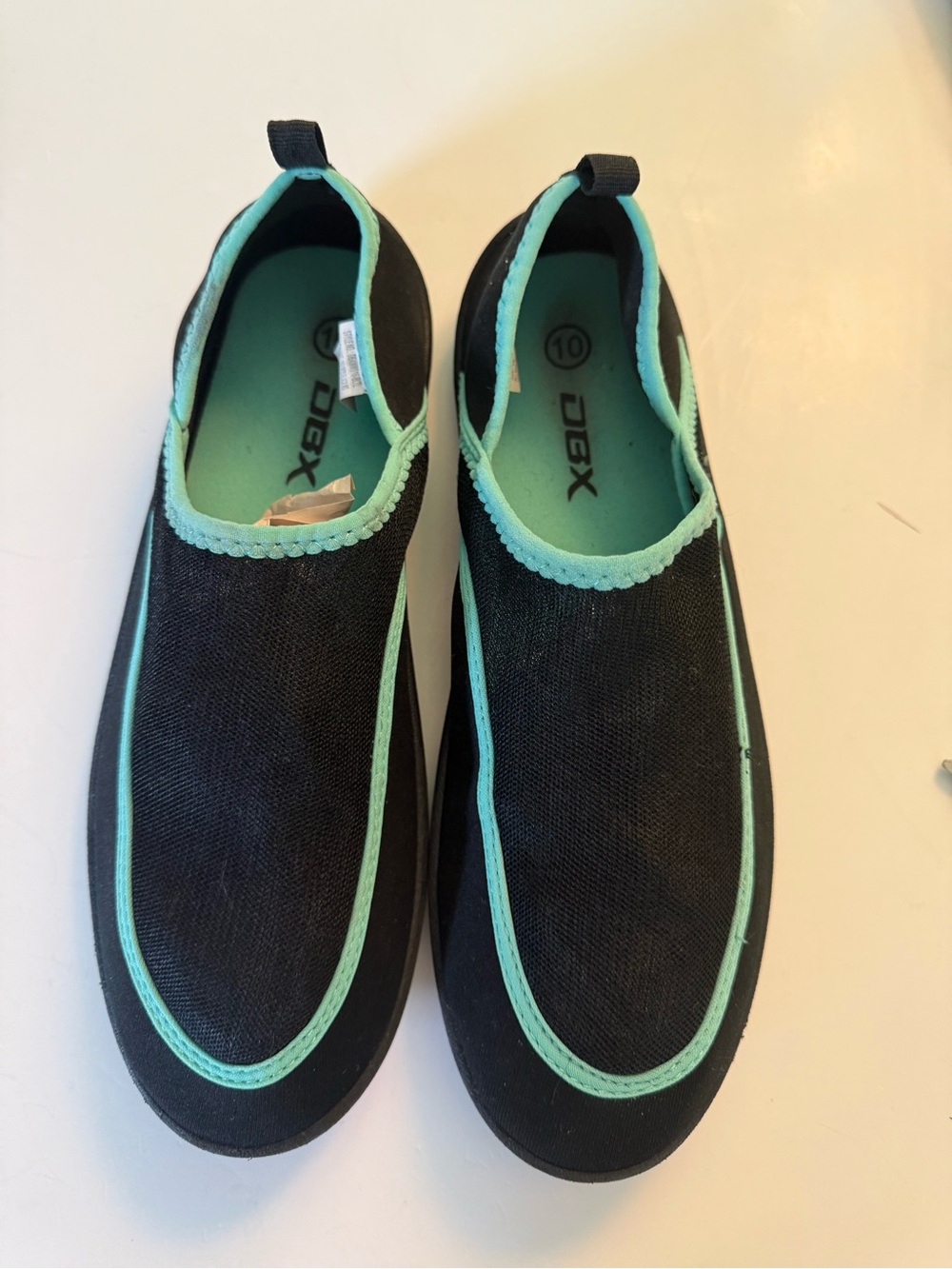 DBX Women's Black Mesh Slip-On Water Shoes Sz 10
